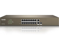 TENDA 16 Port Smart Poe Switch 250W