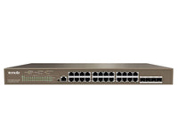 TENDA 28Port 4SFP Gigabit 24 PoE Switch