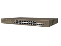 TENDA 28Port 4SFP Gigabit 24 PoE Switch