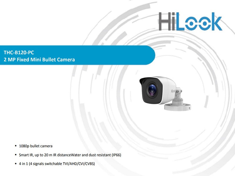 Hilook 1080P  Bullet Camera 3.6Mm