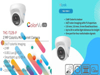 Hilook 1080P Colorvu Dome Camera 2.8Mm