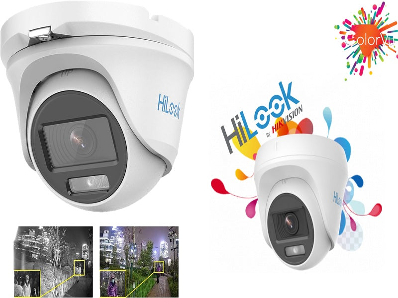 Hilook 1080P Colorvu Dome Camera 2.8Mm