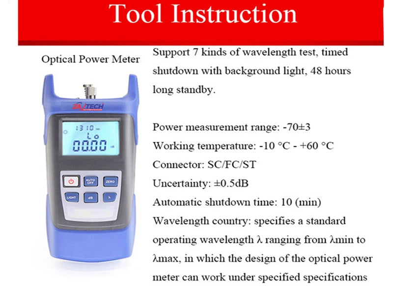FIBRE Optic Tool Kit