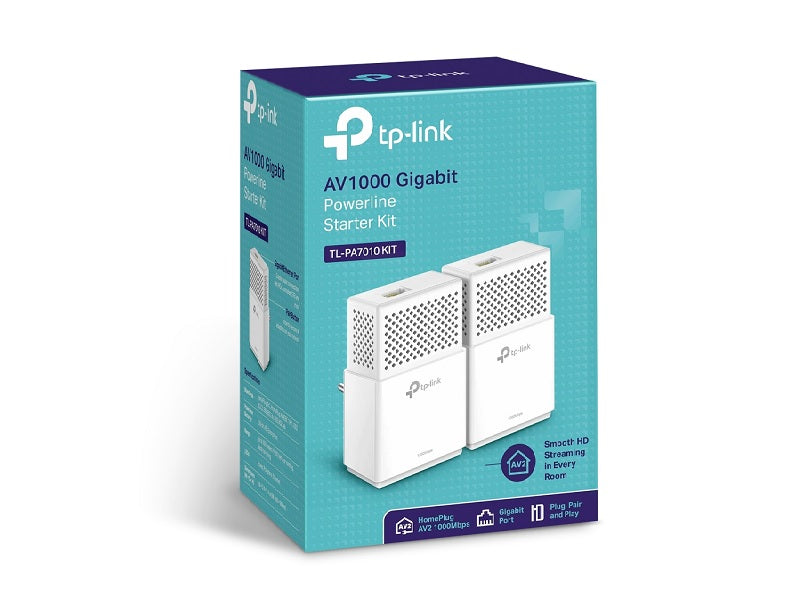 TPLINK Av1000 Gigabit Powerline Kit