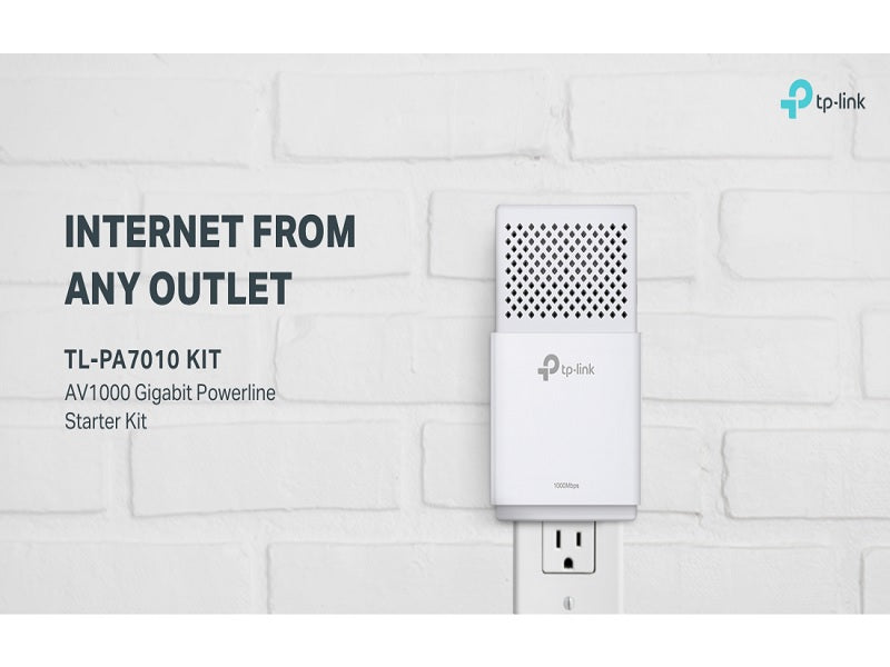 TPLINK Av1000 Gigabit Powerline Kit
