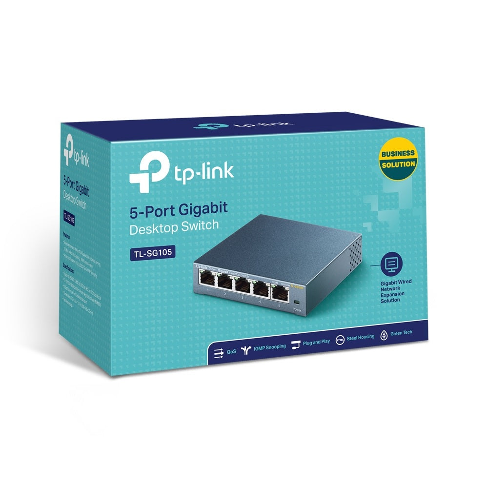 TPLINK 5 Port 10/100/1000 Desktop Switch