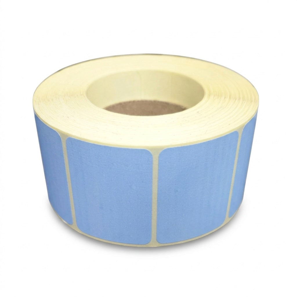 Thermal Label 40x30mm Blue 1000 Per Roll
