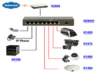 TPLINK 8Port (4Port Poe) Switch