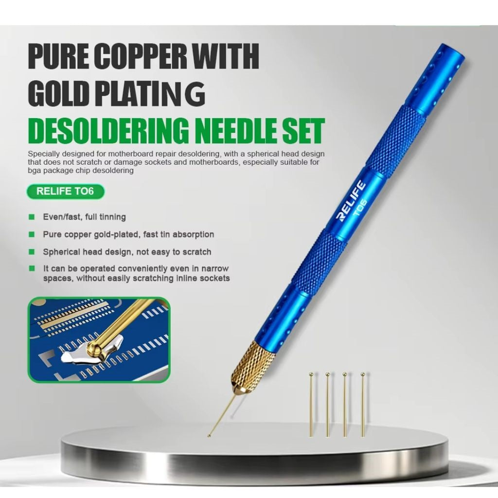 RELIFE TO6 Precision Solder Drag Needle
