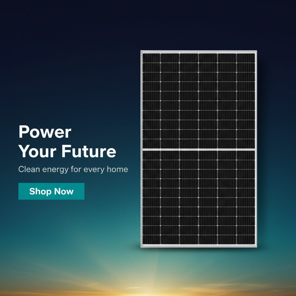 Toplink 590W bifacial N-Type TOPCon dual glass solar panel (view 4)