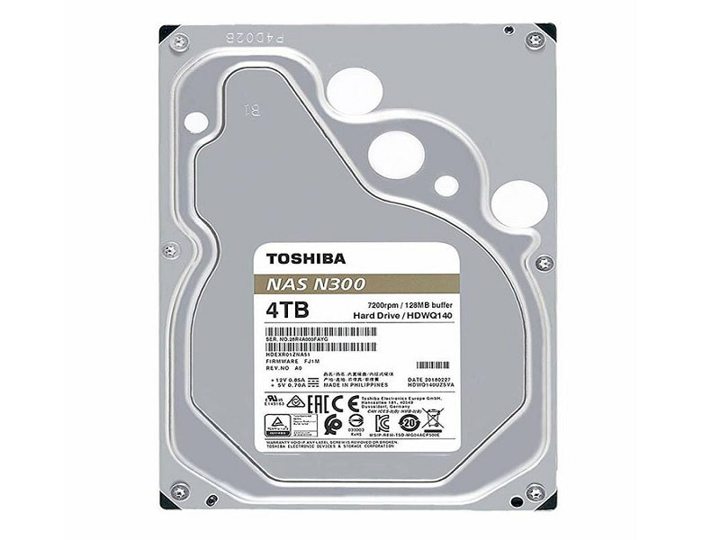 TOSHIBA 4Tb Nas 3.5" Internal Hard Driv