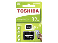 TOSHIBA 32Gb Micro Sd + Adaptor Class 10