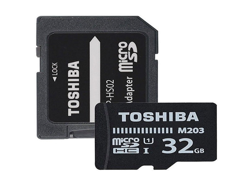 TOSHIBA 32Gb Micro Sd + Adaptor Class 10