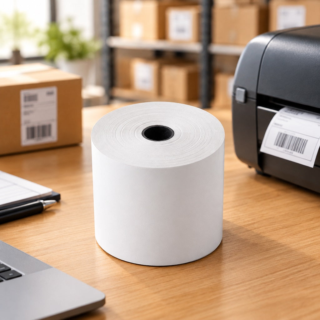 ZAPOS Thermal Till Roll 60 x 68mm 65gsm 36m - White – view 3