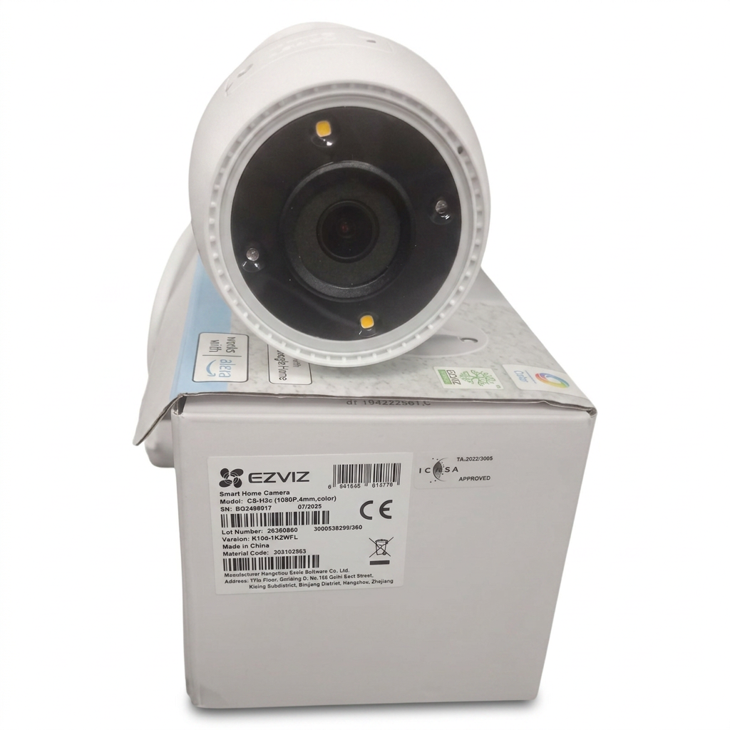 Pre-own EZVIZ Cs-H3c-2Mp 4Mm Smart Home Color