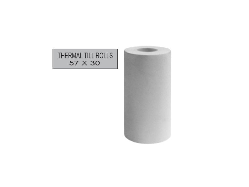 THERMAL Till Rolls C/Card 57X30