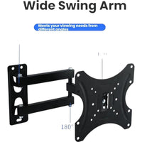 ZATECH full-motion articulating TV wall mount bracket for 14 to 42 inch screens (view 3)