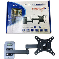 Universal TV wall mount bracket for 10 to 32 inch TVs and monitors