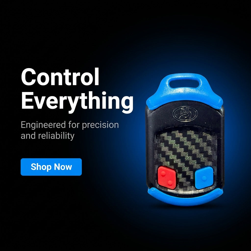 Centurion NOVA V4 2-Button Gate Remote TX2NV4433 - 433MHz Code-Hopping, Silicone Buttons – view 4
