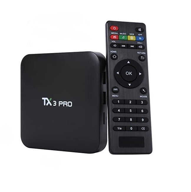 ANDROID Tv Box 4K  Tx3 Pro-4K 1+8Gb
