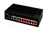 POE Switch 8 Port + 2 Port Uplink 120Wat