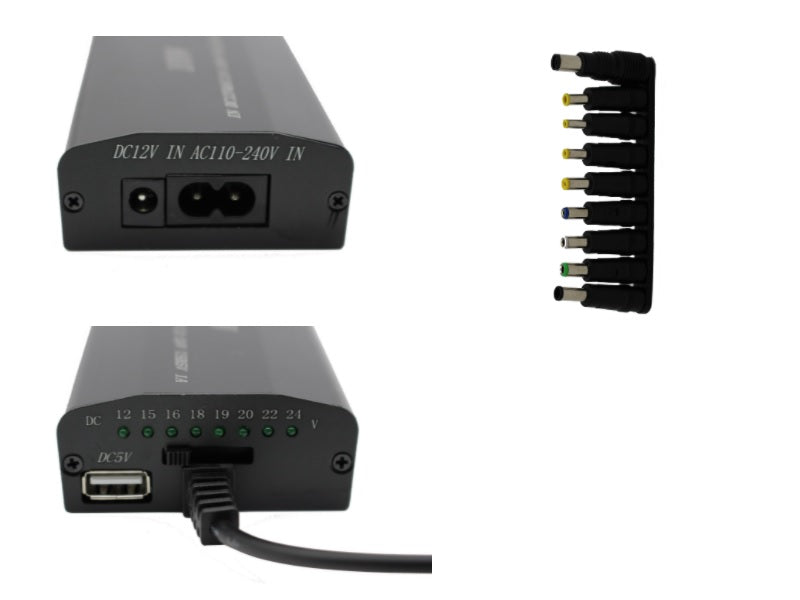 UNIVERSAL Ac Dc Adaptor 100W-8 Pin With