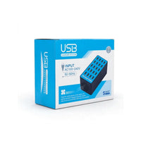 UCS-20P1 20-Port USB Charging Station - Desktop Multi-Device Charger