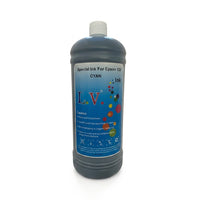 ZATECH Universal Cyan Ink 1 Litre for Epson - Compatible Refill Bottle