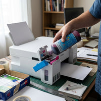 ZATECH Universal Magenta Ink 1 Litre for Epson - Compatible Refill Bottle