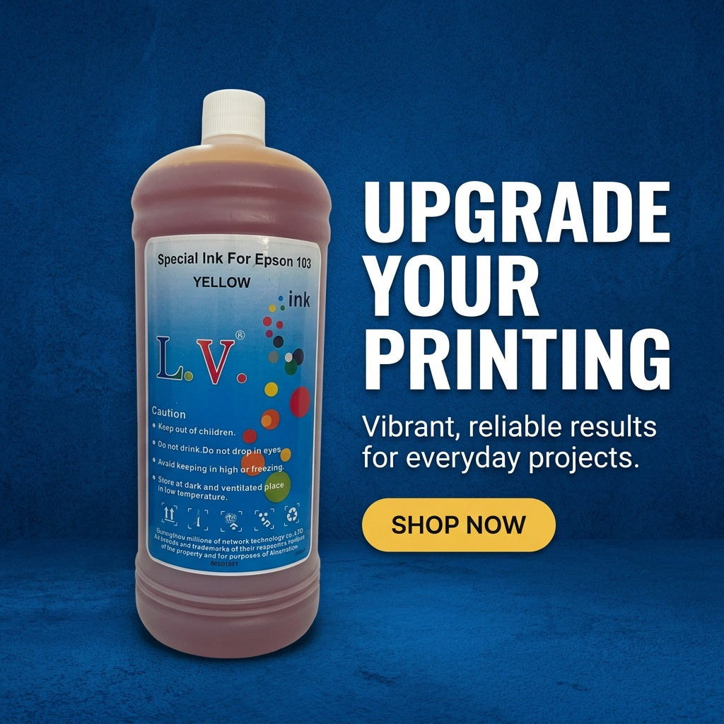 UNIVERSAL 1 Liter Yellow Ink For Epson