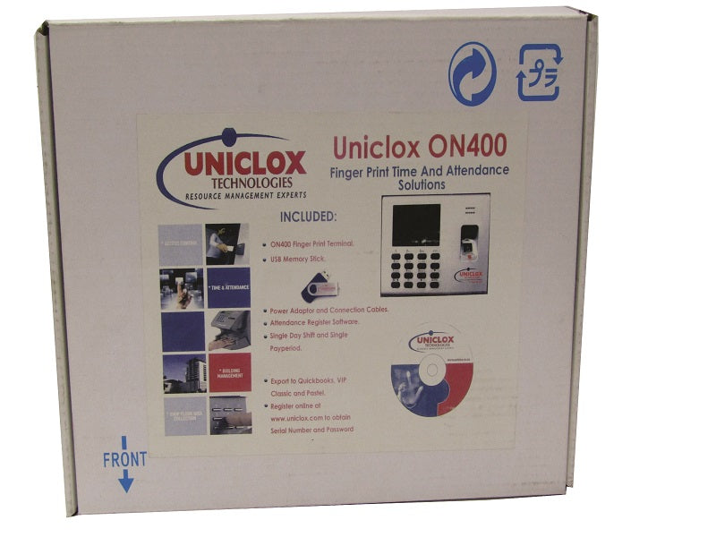 UNICLOX On400 Finger Print Time