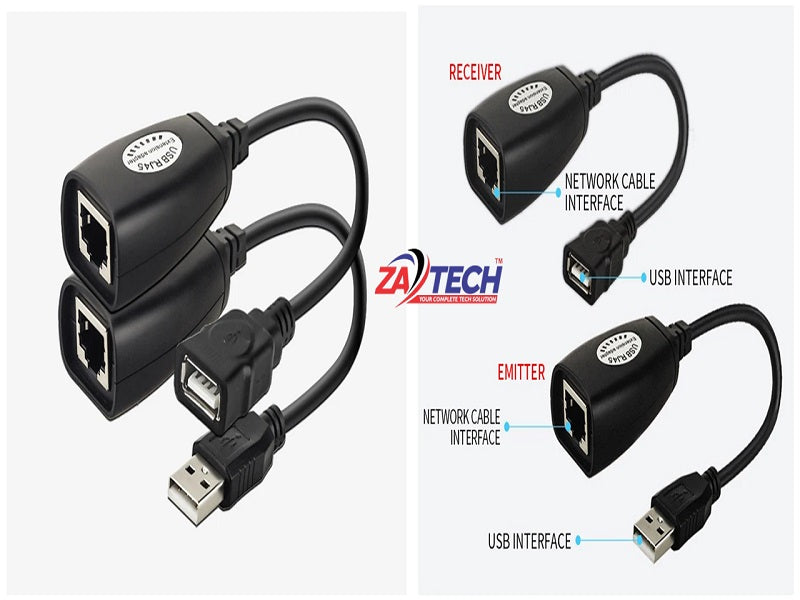 USB To Rj45 Extension Adapter Upto