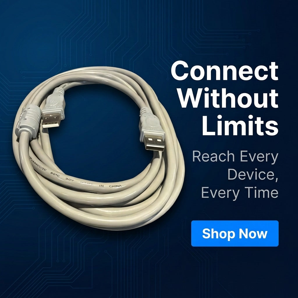 GENERIC Usb 2 Usb Cable 3 Mtr – view 4