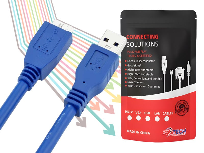 USB 3.0 To Micro Hdd Cable 1.5 Mtr
