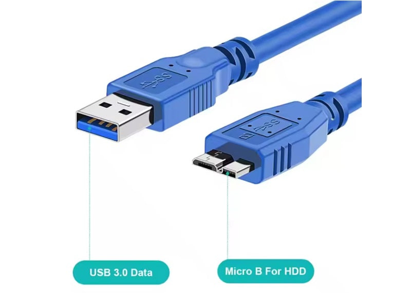 USB 3.0 To Micro Hdd Cable 1.5 Mtr