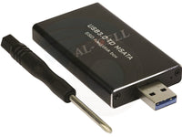 USB 3.0 To Msata Ssd Hard Disk Enclouser