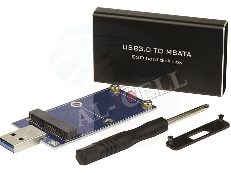 USB 3.0 To Msata Ssd Hard Disk Enclouser