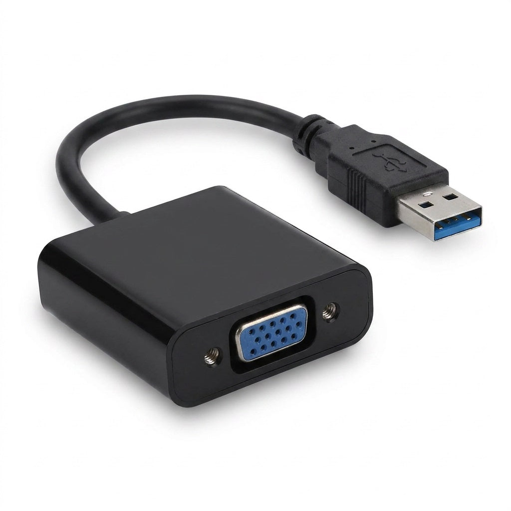 USB 3.0 to VGA Female Adapter - External Display Converter, Mirror & Extend