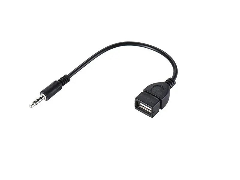 ZATECH Cable Usb Female 2 3.5 Stereo