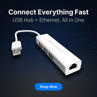 GENERIC Usb Lan With 3 Port Usb Hub 2.0 – view 4