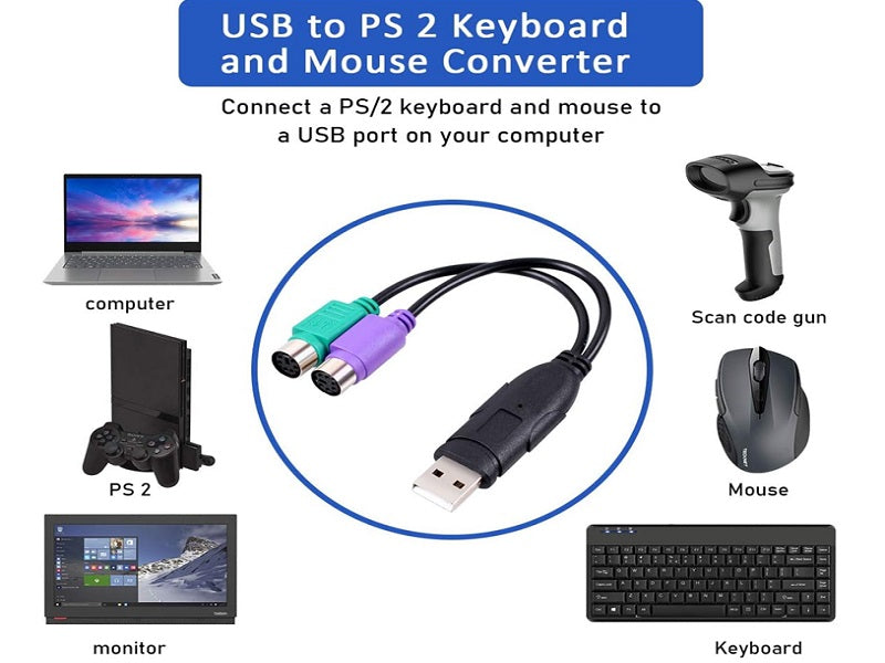 USB To Ps/2 Adaptor