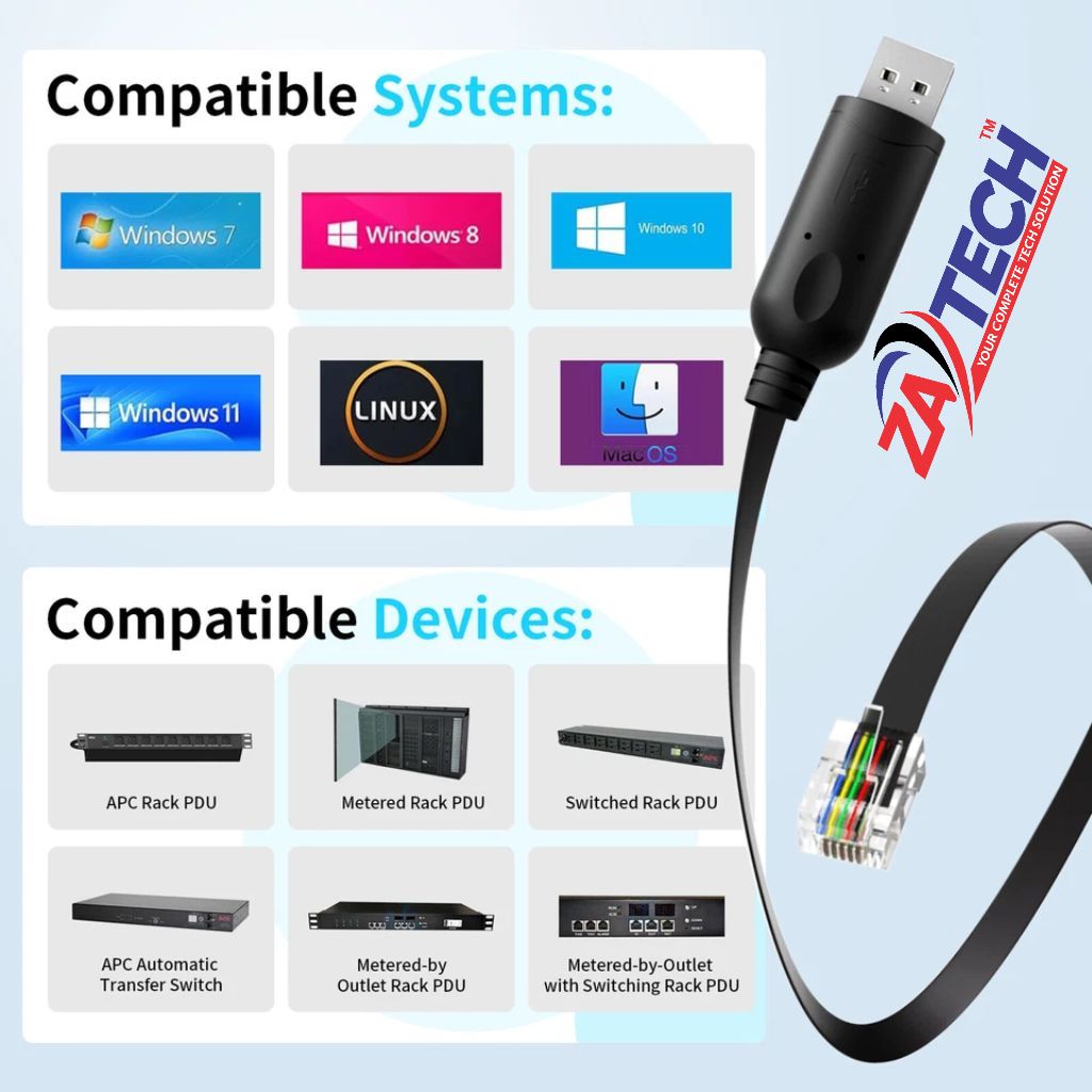 USB To Rj45 Console Cable 1.8M -FT232R