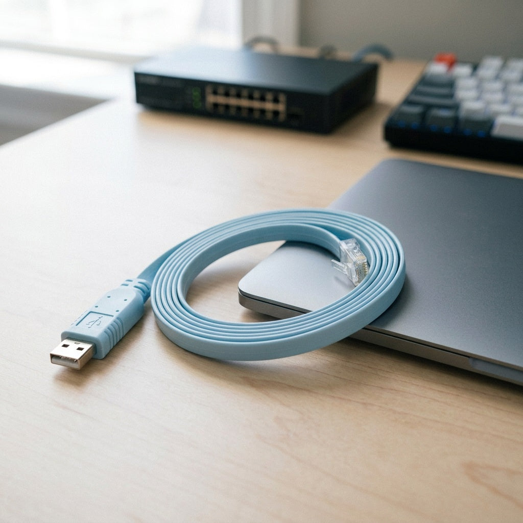 USB To Rj45 Console Cable 1.8M -FT232R – view 2
