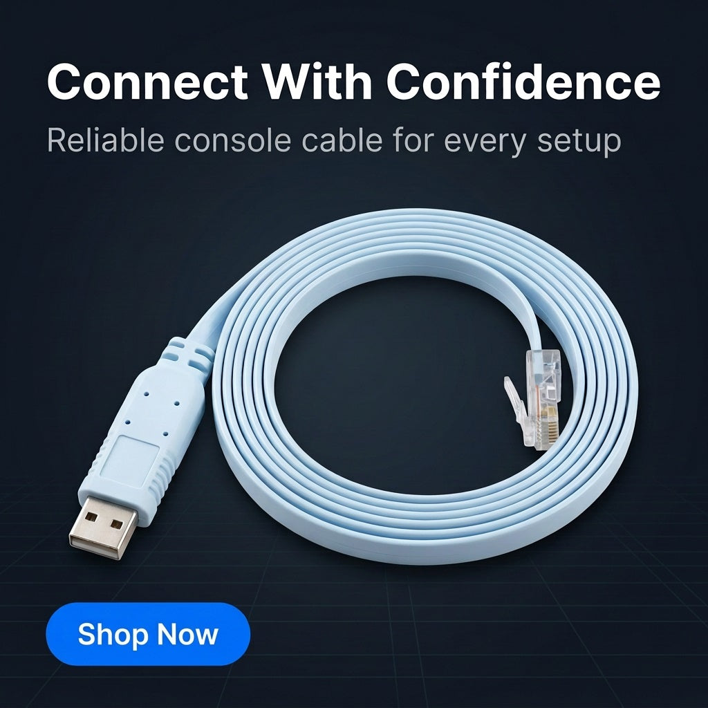 USB To Rj45 Console Cable 1.8M -FT232R – view 4