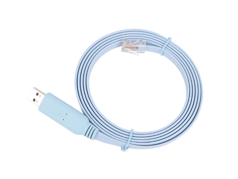 USB to RJ45 Console Cable 1.8m - PL2303 Chipset, Cisco/Mikrotik Compatible