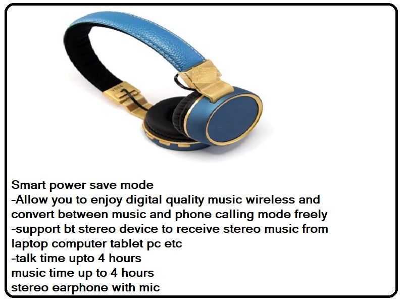 HEADPHONE Wireless Stereo Mp3 -V684J