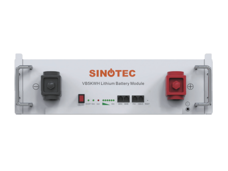SINOTEC 51.2V 100Ah 5.1Kwh Lithium