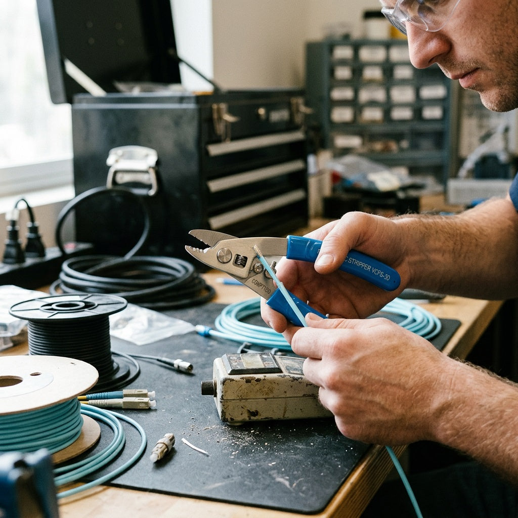 COMPTYCO VCFS-30 Fiber Optic Stripping