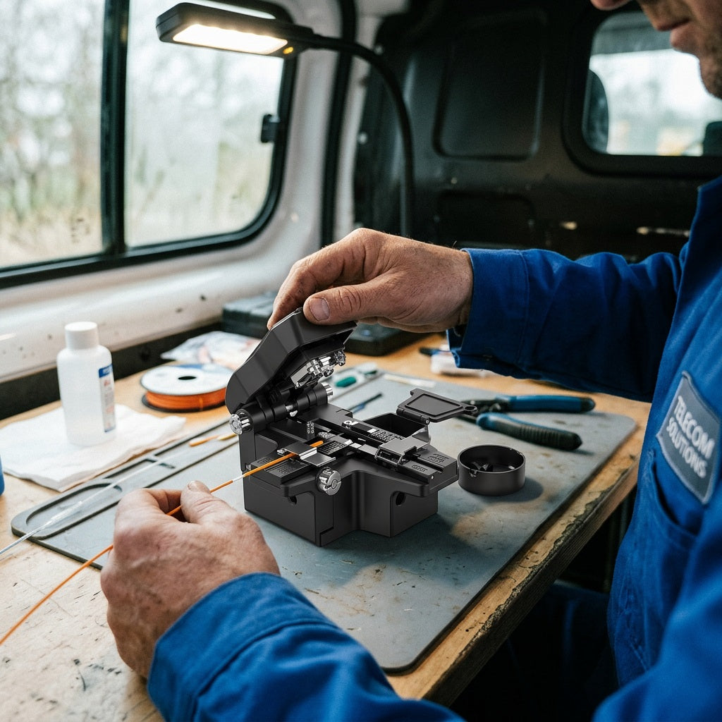 VD-50 Precision Fiber Optic Cleaver Fibr