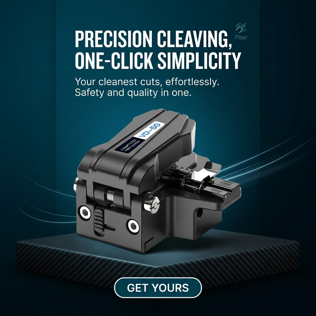 VD-50 Precision Fiber Optic Cleaver Fibr
